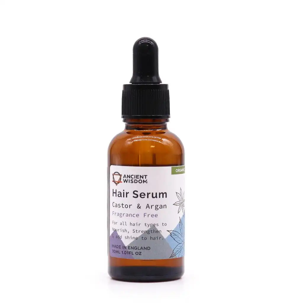 Ancient Wisdom Organic Hair Serums - Vegan-Friendly - Argan Oil & Pure Essential Oils Health & Beauty > Personal Care > Hair Care > Organic Hair Serums > Vegan Hair Serums emmy-jane-boutique.myshopify.com