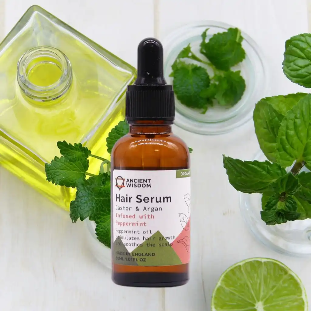 Ancient Wisdom Organic Hair Serums - Vegan-Friendly - Argan Oil & Pure Essential Oils Health & Beauty > Personal Care > Hair Care > Organic Hair Serums > Vegan Hair Serums emmy-jane-boutique.myshopify.com