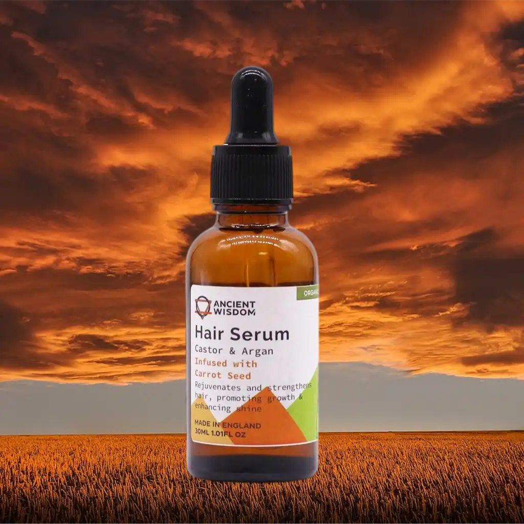 Ancient Wisdom Organic Hair Serums - Vegan-Friendly - Argan Oil & Pure Essential Oils Health & Beauty > Personal Care > Hair Care > Organic Hair Serums > Vegan Hair Serums emmy-jane-boutique.myshopify.com