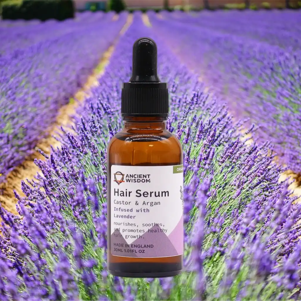 Ancient Wisdom Organic Hair Serums - Vegan-Friendly - Argan Oil & Pure Essential Oils Health & Beauty > Personal Care > Hair Care > Organic Hair Serums > Vegan Hair Serums emmy-jane-boutique.myshopify.com
