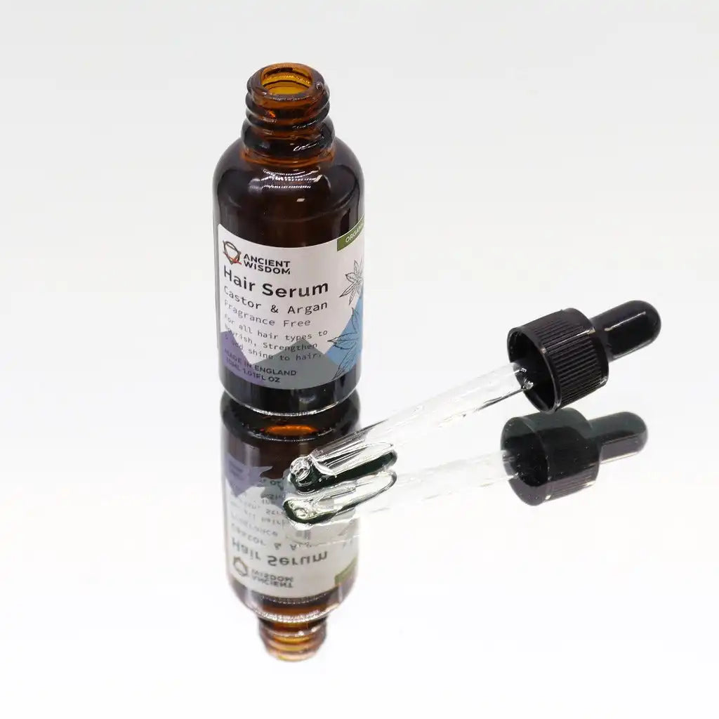 Ancient Wisdom Organic Hair Serums - Vegan-Friendly - Argan Oil & Pure Essential Oils Health & Beauty > Personal Care > Hair Care > Organic Hair Serums > Vegan Hair Serums emmy-jane-boutique.myshopify.com