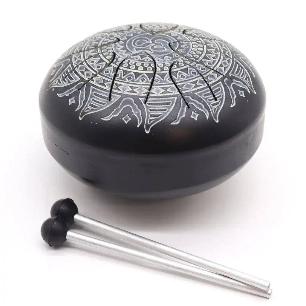 Ancient Wisdom Happy Drums - Steel Tongue Indian Hapi Drums Arts & Entertainment > Hobbies & Creative Arts > Musical Instruments > Percussion > Drums > Hapi Drums emmy-jane-boutique.myshopify.com