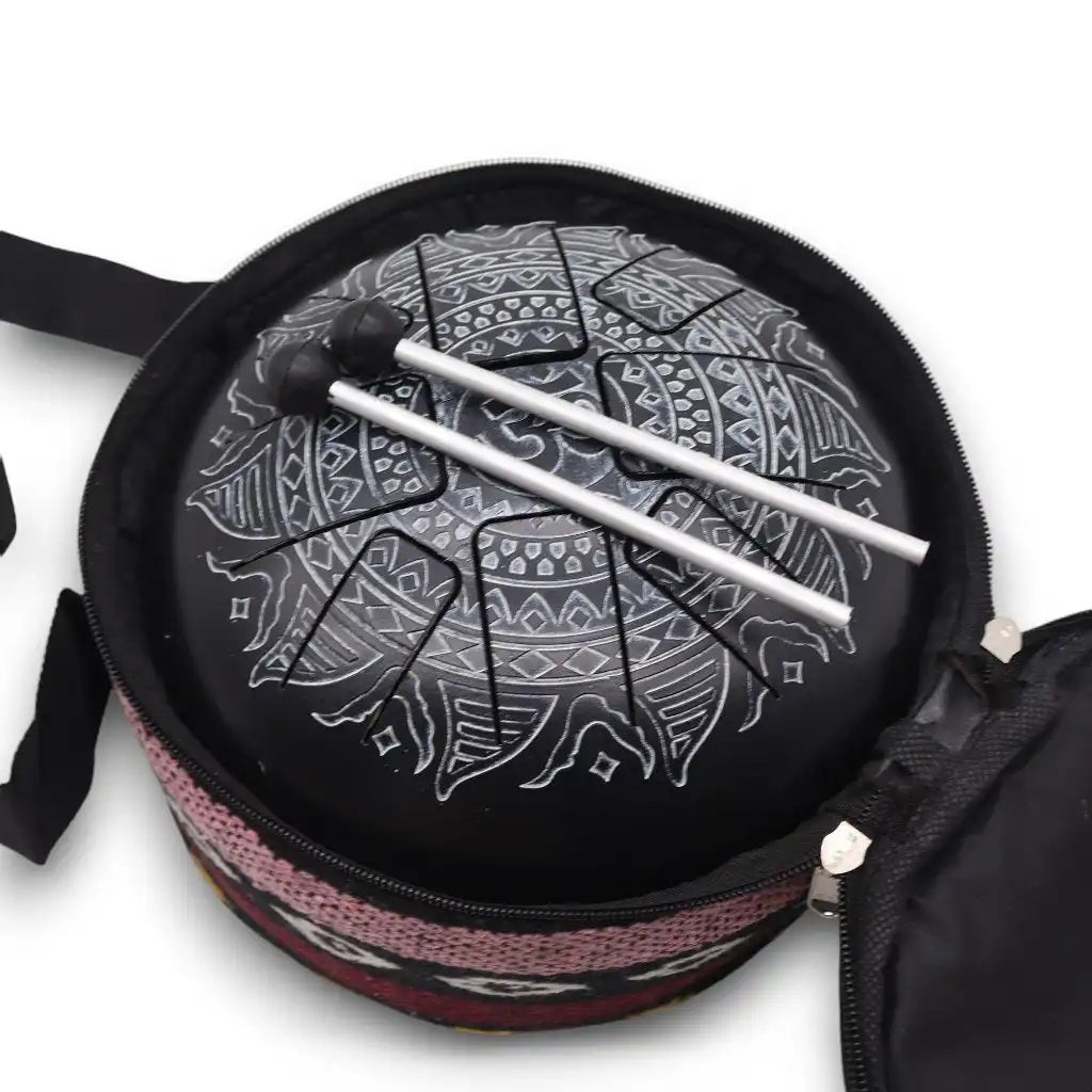 Ancient Wisdom Happy Drums - Steel Tongue Indian Hapi Drums Arts & Entertainment > Hobbies & Creative Arts > Musical Instruments > Percussion > Drums > Hapi Drums emmy-jane-boutique.myshopify.com