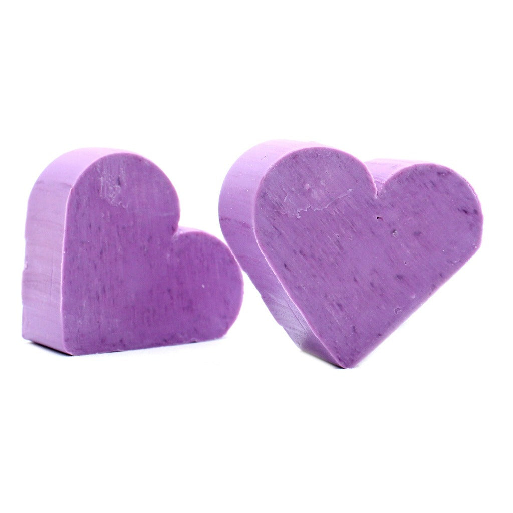 Emmy Jane Boutique Heart Shaped Scented Guest Soaps - Pack of 10 - SLS & Paraben Free - 8 Colour