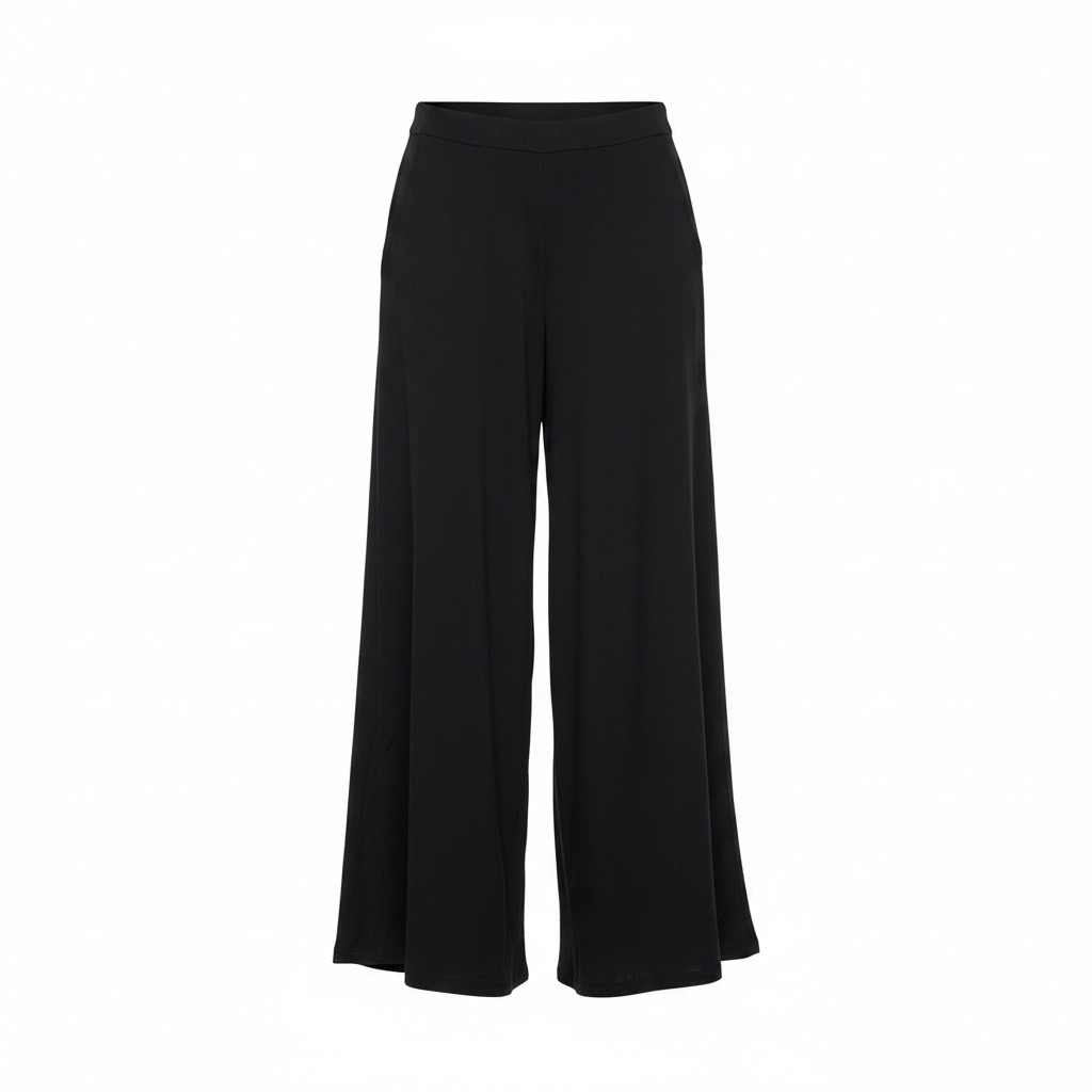 Elsie Hemp Jersey Palazzo Trousers