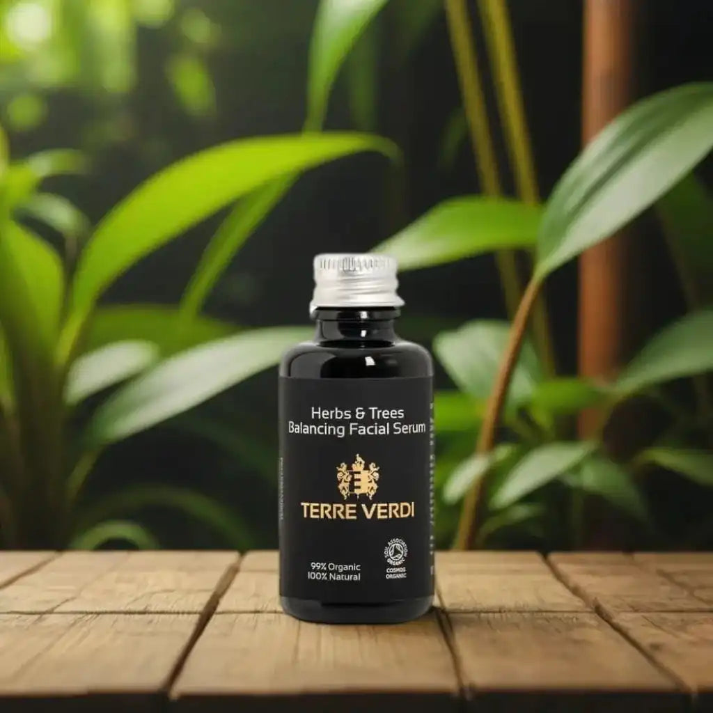 Terre Verdi Organic Skincare Herbs&Trees Balancing Facial Serum - Organic Face Oil Health & Beauty > Personal Care > Cosmetics > Skin Care > Lotion & Moisturizer > Facial Serum > Organic Facial Serum > Vegan Facial Serum emmy-jane-boutique.myshopify.com