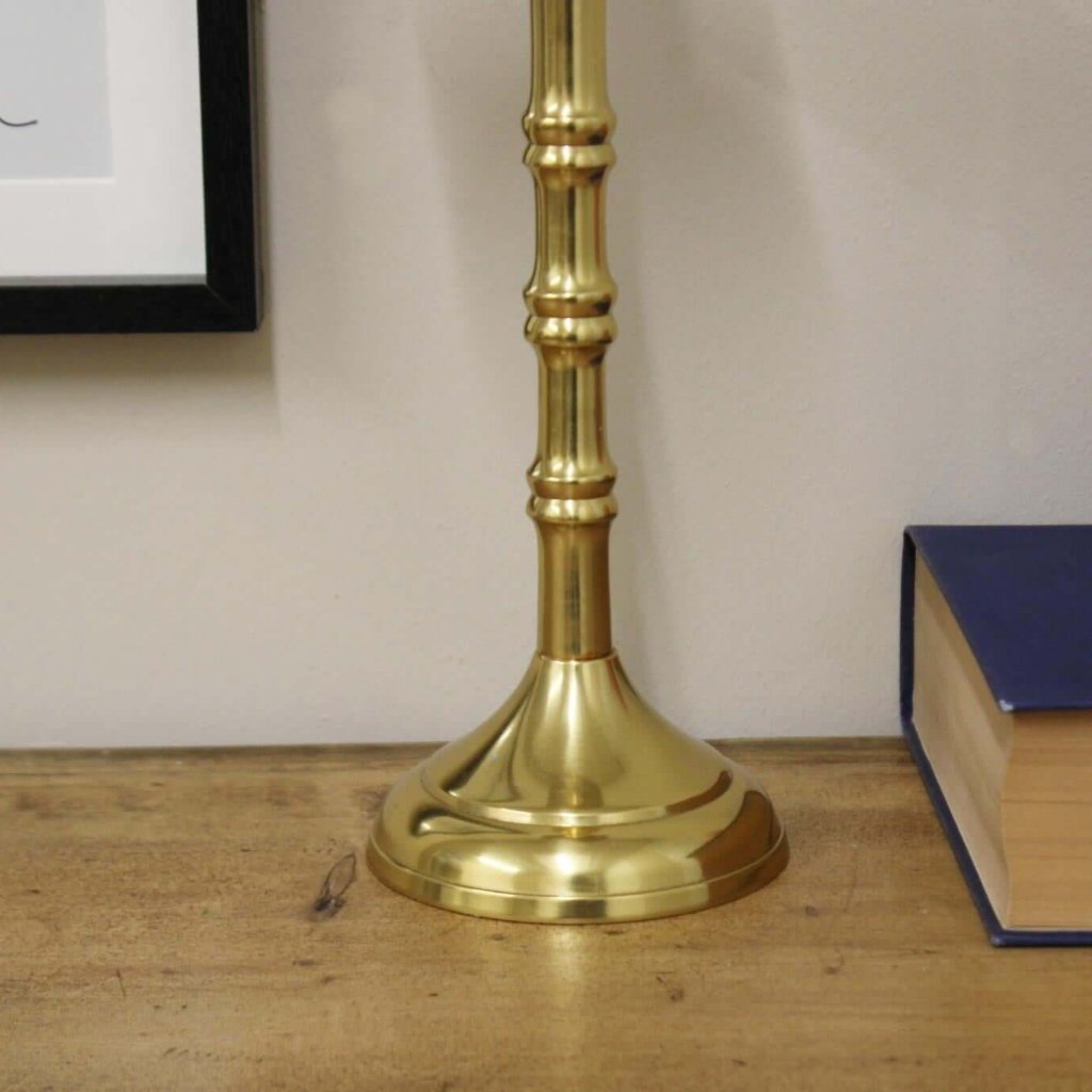 Gold Pillar Candlestick Medium-3