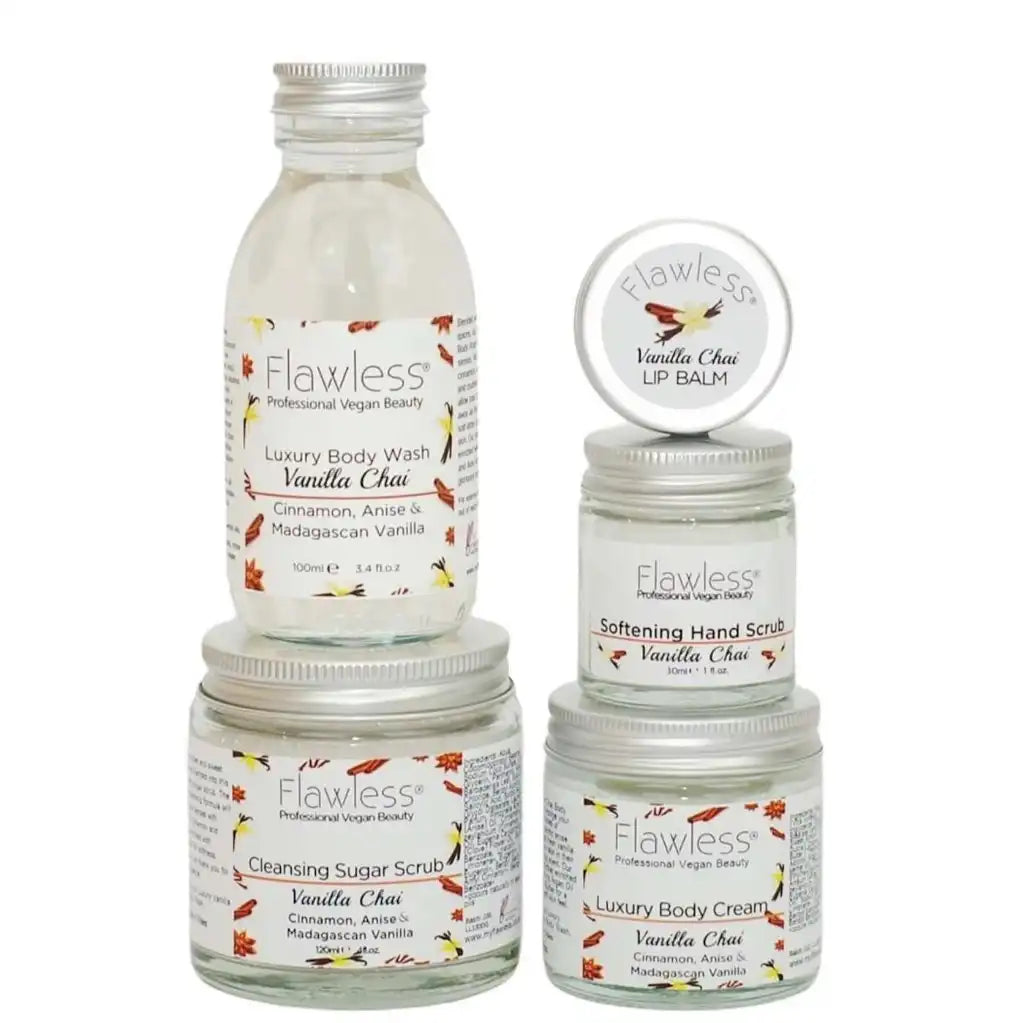 Flawless Beautiful Gift Boxes - Vanilla Chai Health & Beauty > Personal Care > Cosmetics > Bath & Body Gift Sets emmy-jane-boutique.myshopify.com