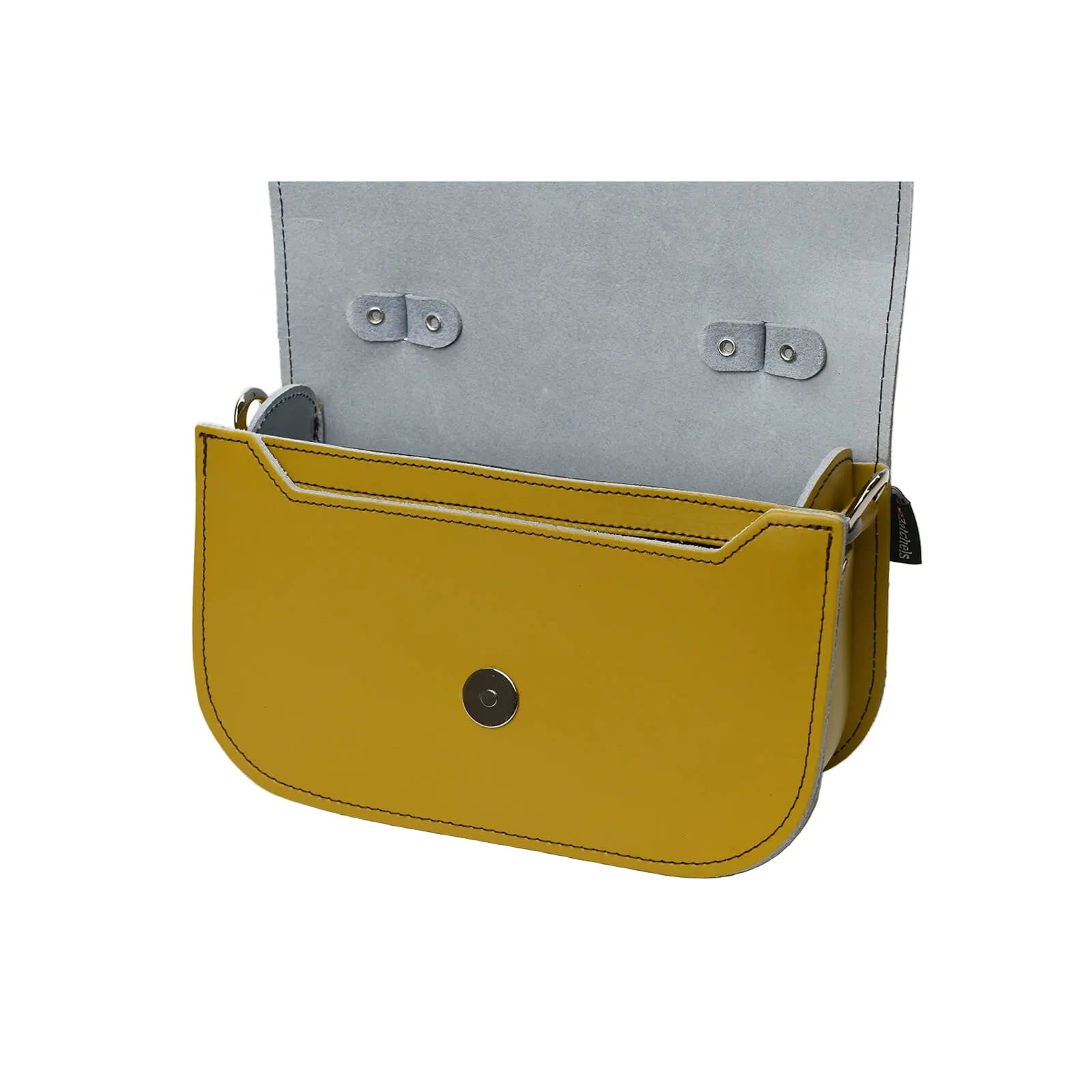 Zatchels Handmade Leather Handbag - Yellow Ochre 3 Way Clutch Bag Clothing & Accessories > Handbags, Wallets & Cases > Handbags > Handmade Handbags > Leather Handbags > Yellow Clutch Bags emmy-jane-boutique.myshopify.com