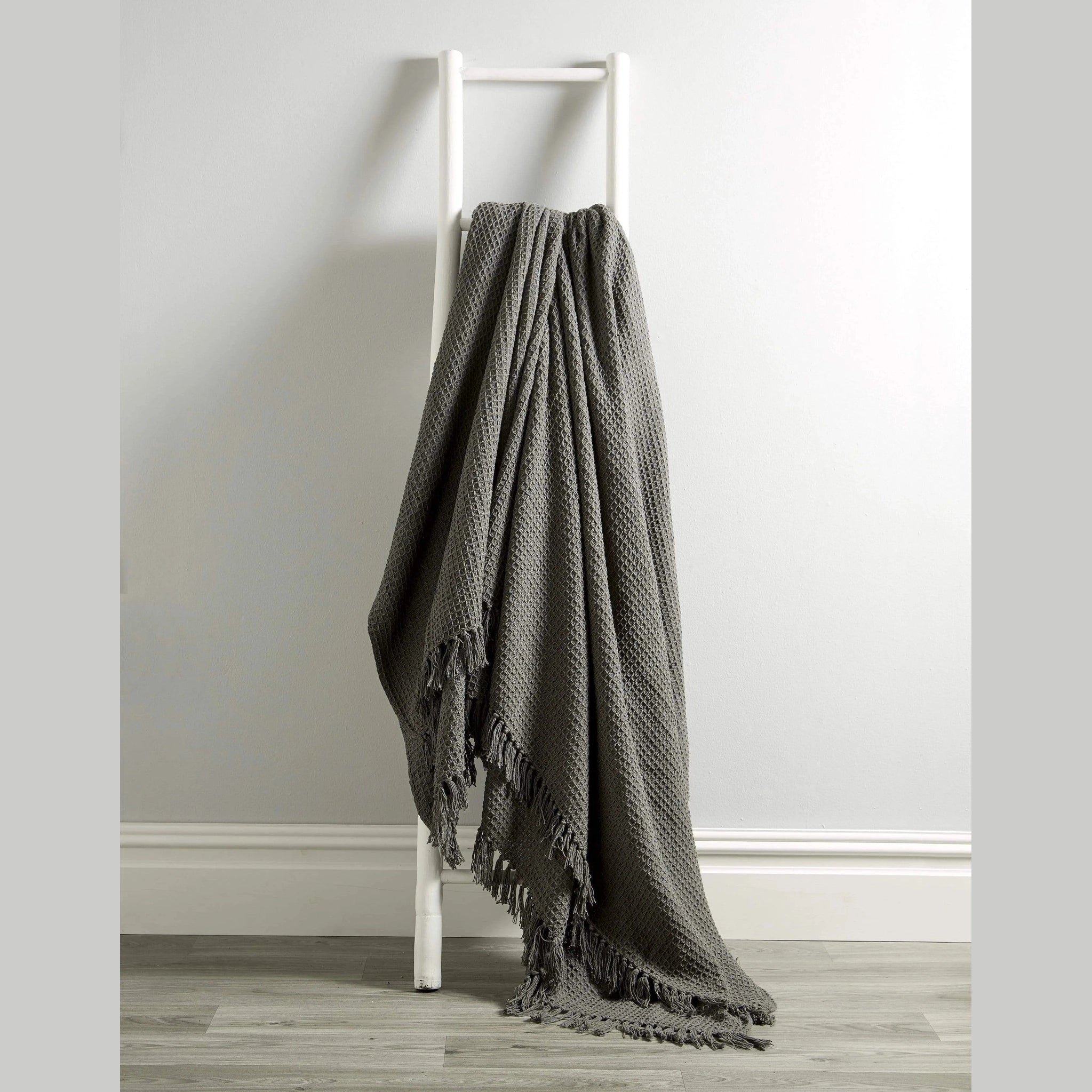 OLIVIA ROCCO Pure Indian Cotton Handwoven Throw Honeycomb Blanket 10 Colours Throw emmy-jane-boutique.myshopify.com