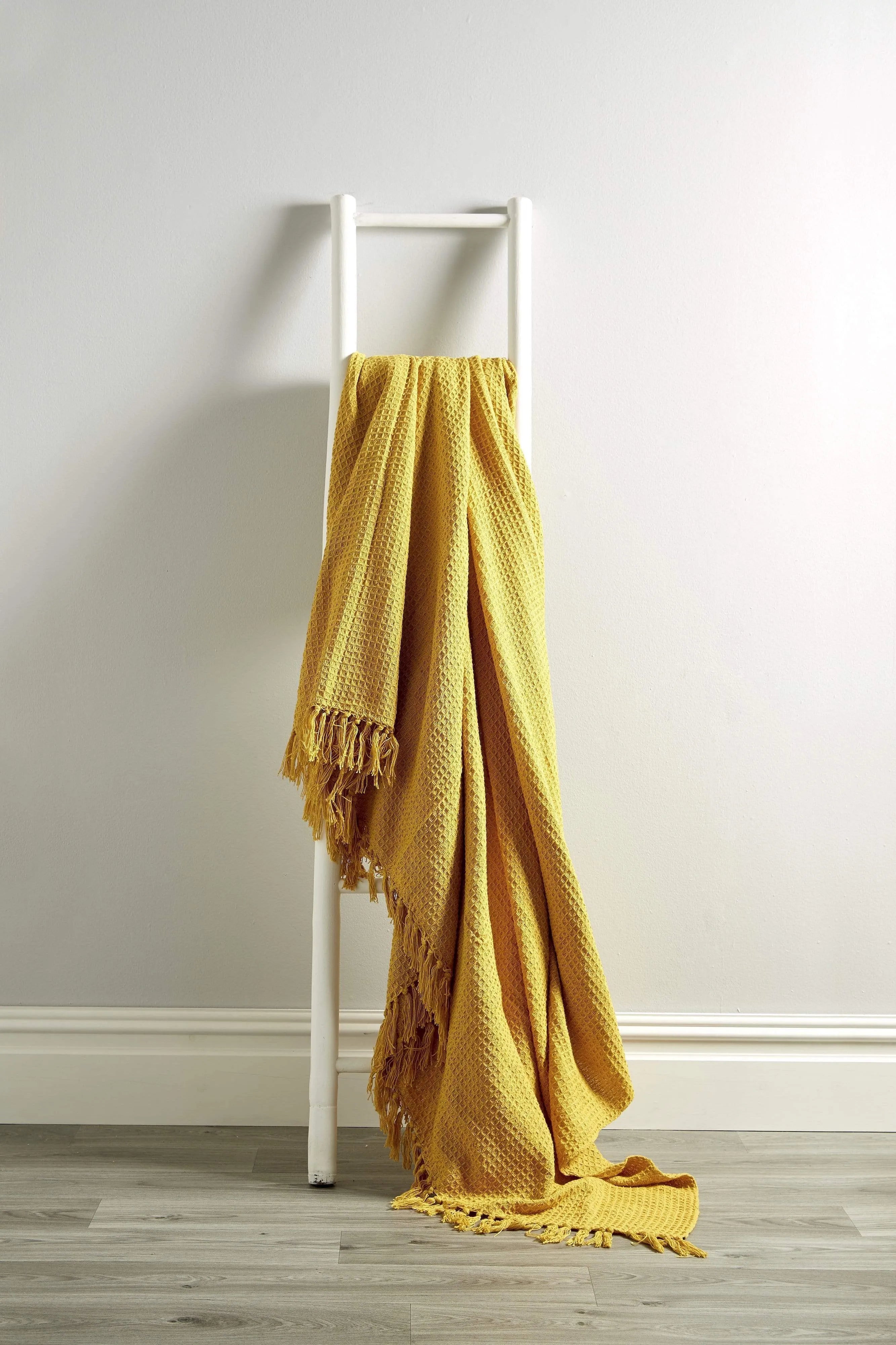 OLIVIA ROCCO Pure Indian Cotton Handwoven Throw Honeycomb Blanket 10 Colours Throw emmy-jane-boutique.myshopify.com