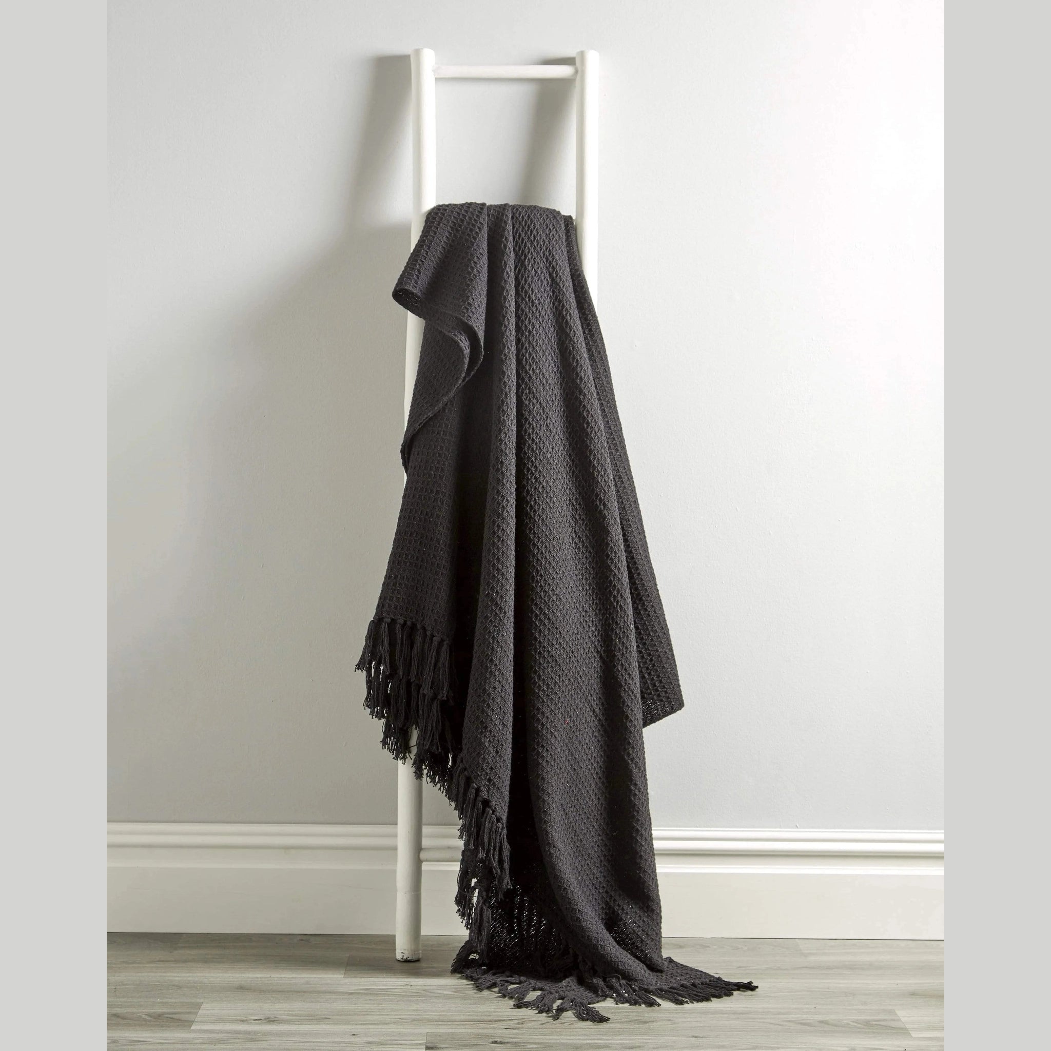 OLIVIA ROCCO Pure Indian Cotton Handwoven Throw Honeycomb Blanket 10 Colours Throw emmy-jane-boutique.myshopify.com