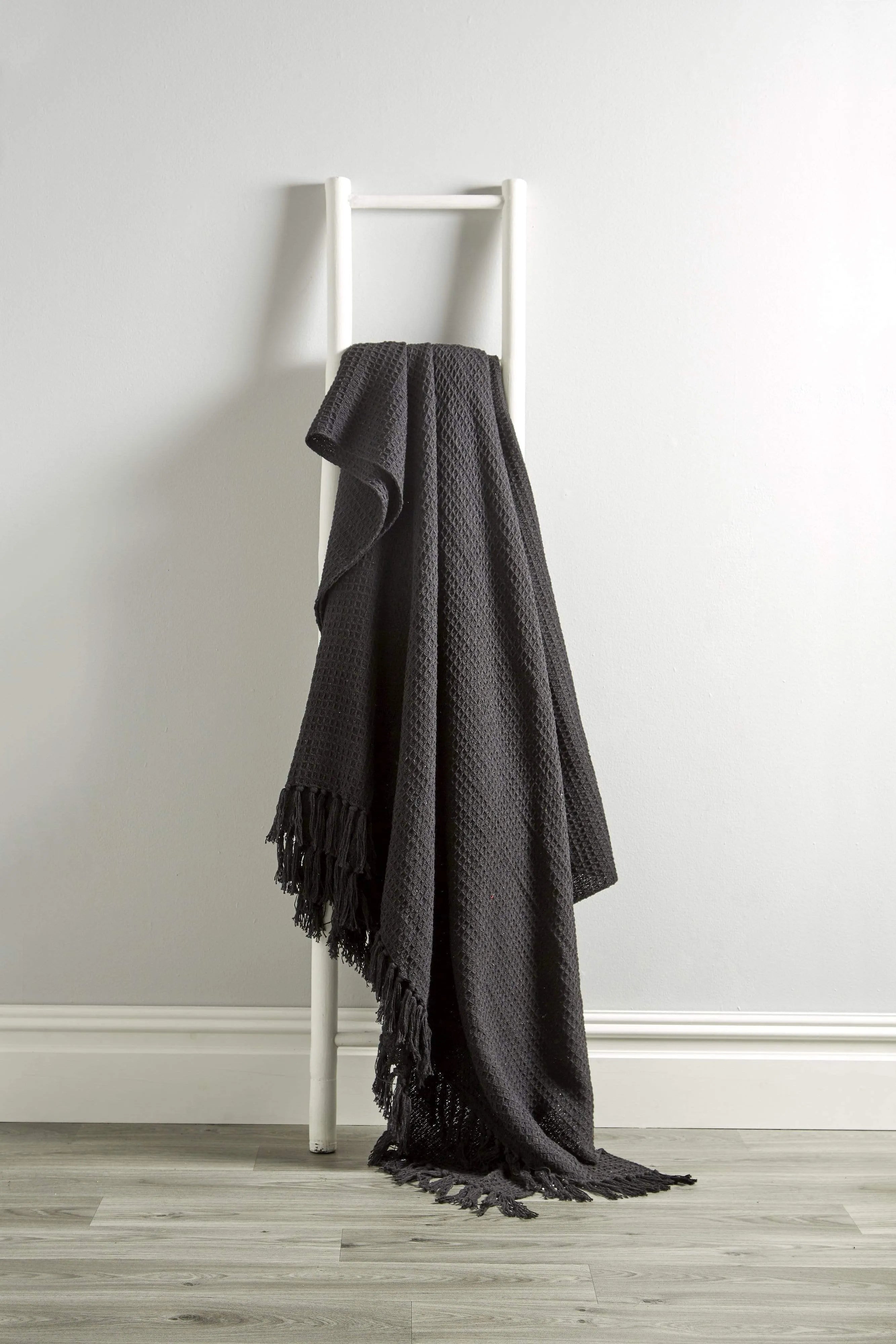 OLIVIA ROCCO Pure Indian Cotton Handwoven Throw Honeycomb Blanket 10 Colours Throw emmy-jane-boutique.myshopify.com