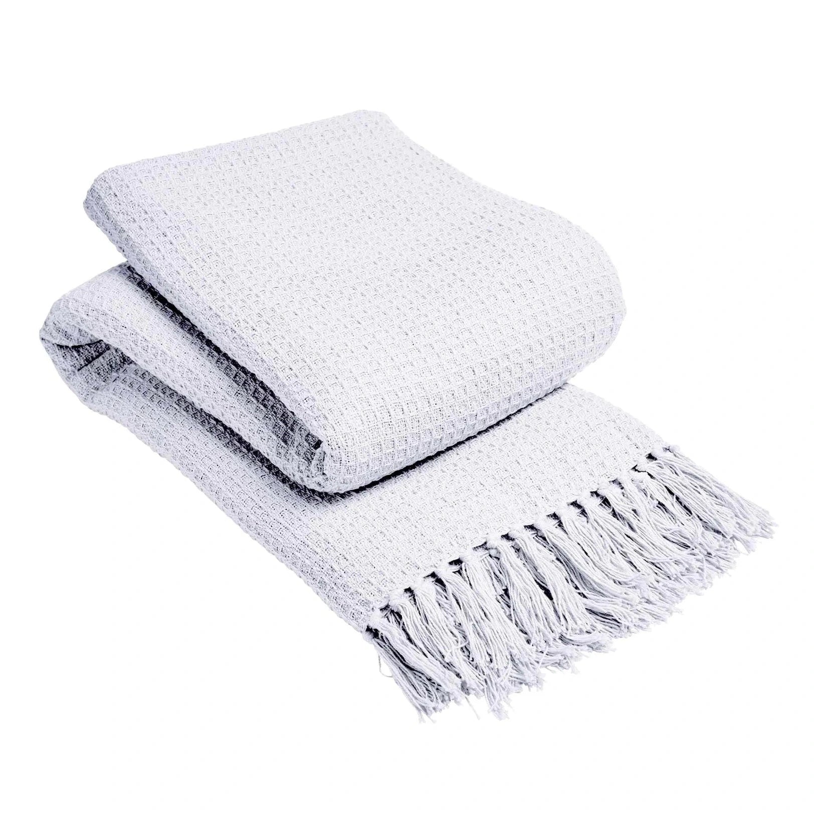 OLIVIA ROCCO Pure Indian Cotton Handwoven Throw Honeycomb Blanket 10 Colours Throw emmy-jane-boutique.myshopify.com