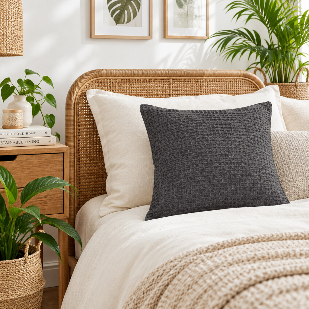 Lisbon Cotton Honeycomb Cushion Covers - 2 Sizes