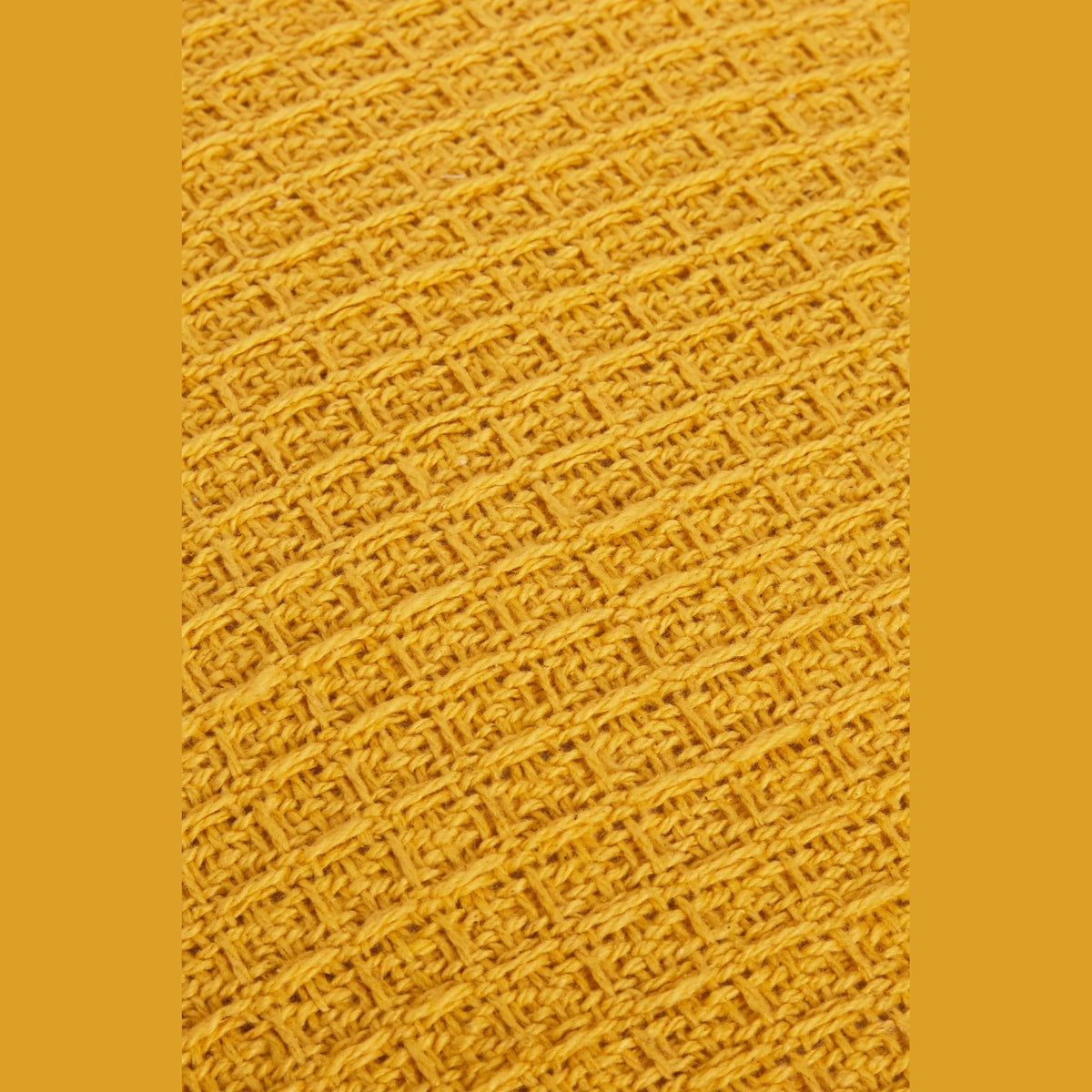 Lisbon Pure Indian Cotton Handwoven Honeycomb Vibrant Cushion Cover