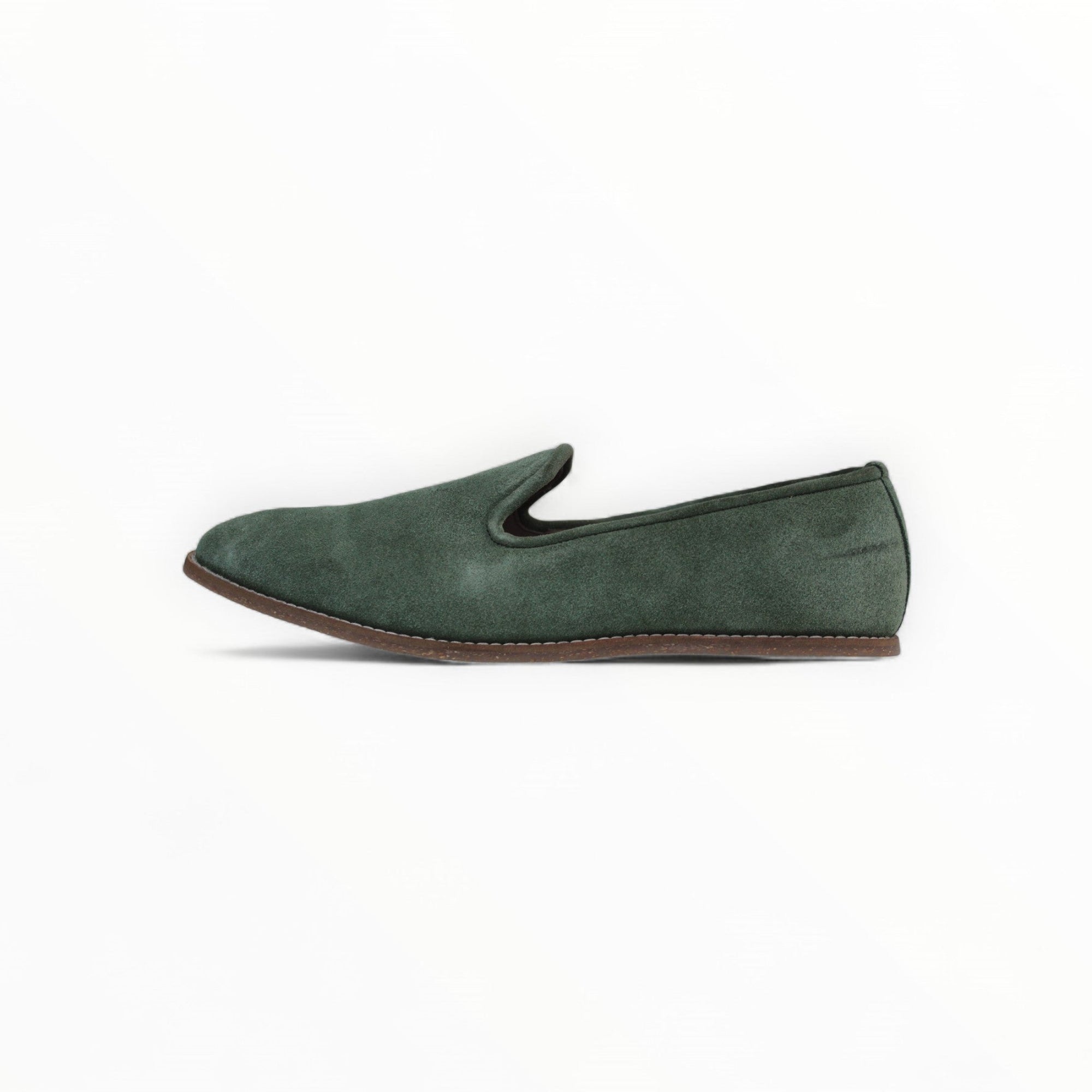 men’s suede slip-ons with memory foam