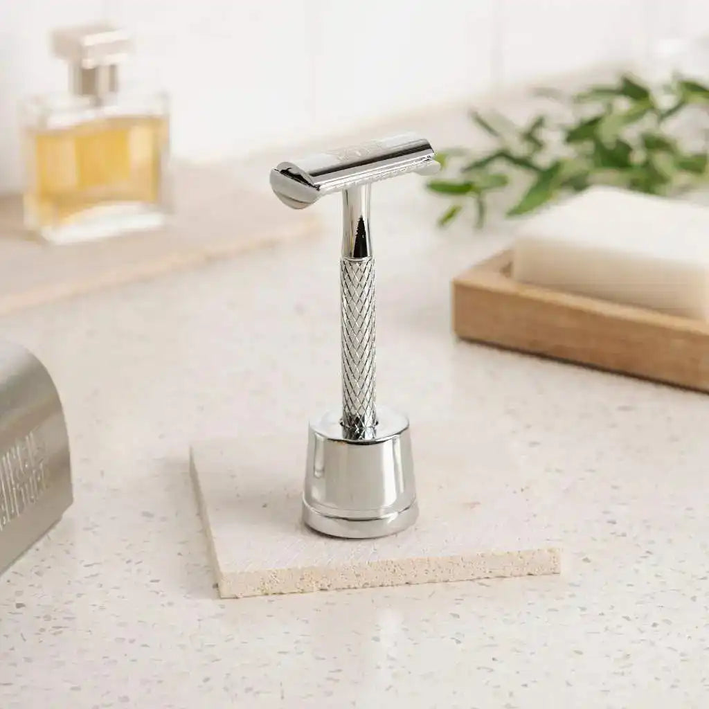 Jungle Culture Eco-Friendly Safety Razors With 10x Razor Blades - Ethical Shaving Health & Beauty > Personal Care > Shaving & Grooming > Razors & Razor Blades > Eco-Friendly Razors > Zero Waste Razors emmy-jane-boutique.myshopify.com