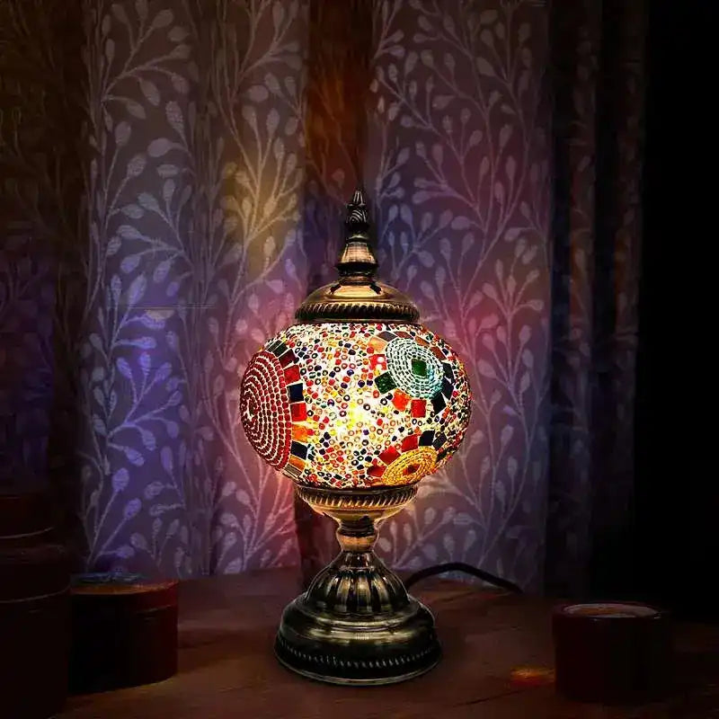 LEDSone Turkish Moroccan Mosaic Glass Table Lamp Home & Garden > Lighting > Lamps > Table Lamp Lighting > Turkish Moroccan Mosaic Glass Table Lamp emmy-jane-boutique.myshopify.com