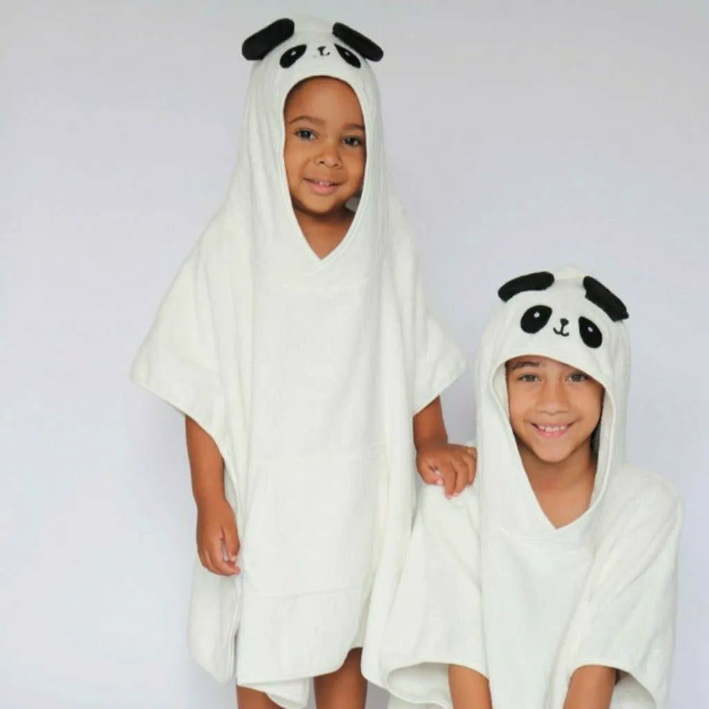 Dream Buy Kids Hooded Towel Poncho - 100% Combed Cotton - Panda Apparel & Accessories > Clothing > Sleepwear & Loungewear > Robes > Bath Robes > Kids Bath Robes >Panda Animals Kids Hooded Towel Poncho emmy-jane-boutique.myshopify.com