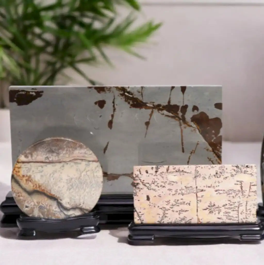 Emmy Jane Guohua Picture Stones - Natural Art - Decorative Stones Home & Garden > Decor > Artwork > Decorative Stones > Guohua Picture Stones > Natural Stone Art emmy-jane-boutique.myshopify.com