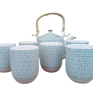Emmy Jane Boutique Herbal Teapot Set - Choice of 4 Colours - Great House Warming Gift
