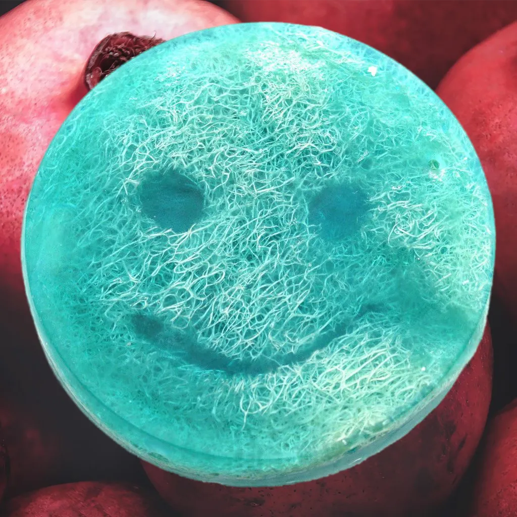 Emmy Jane Happy Scrub Loofah Soap - Vegan Friendly - 5 Fruity Varieties Health & Beauty > Personal Care > Cosmetics > Bath & Body > Bar Soap > Handmade Soaps > Loofah Soap > Vegan Soap > Fruity Soap emmy-jane-boutique.myshopify.com