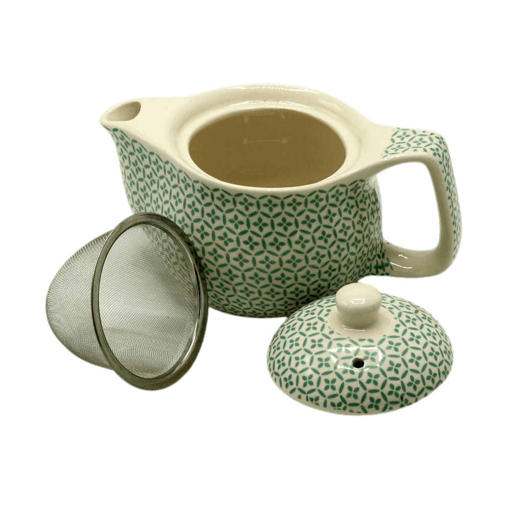 This beautiful Herbal Teapot Set is perfect for any tea lover.  The set includes a small diffuser teapot and 2 cups, all made of high-quality ceramic. The teapot has a unique design that allows for easy brewing of herbal tea. The set is available in four different colors, so you can choose the one that best suits your taste. This makes for a great housewarming gift for any tea lover in your life especially when teamed with some of our Artisan Teas.