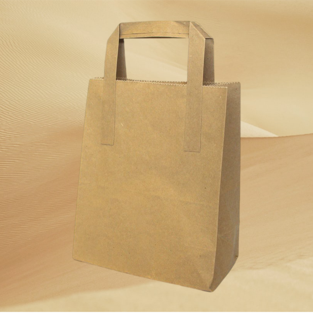 Emmy Jane Boutique Paper Carrier Bags - Recycled & Recyclable - 3 Sizes - White or Brown