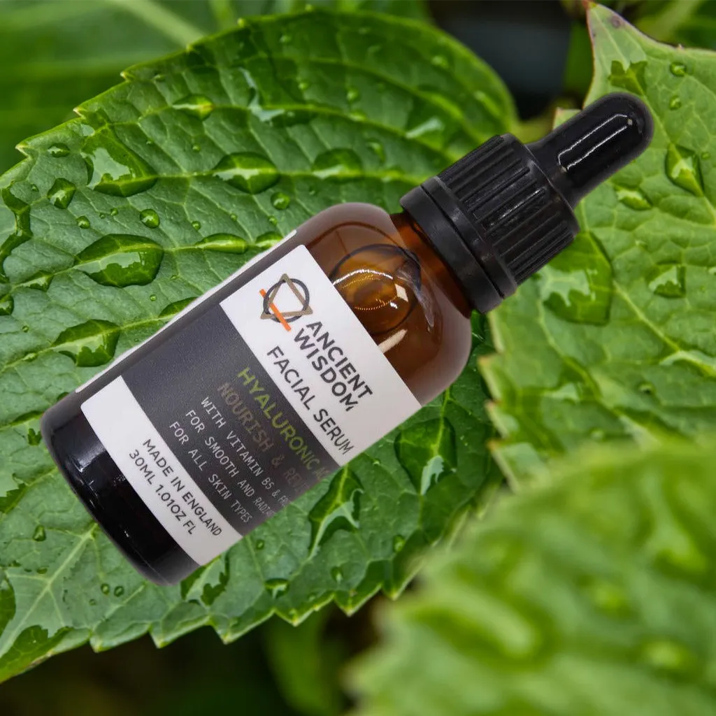 Ancient Wisdom Ancient Wisdom - Natural Facial Serum -Made in England - Vegan - Highly Moisturising Health & Beauty > Personal Care > Cosmetics > Skin Care > Lotion & Moisturize > Face Oils & Serums > Natural Face Serum UK Made emmy-jane-boutique.myshopify.com