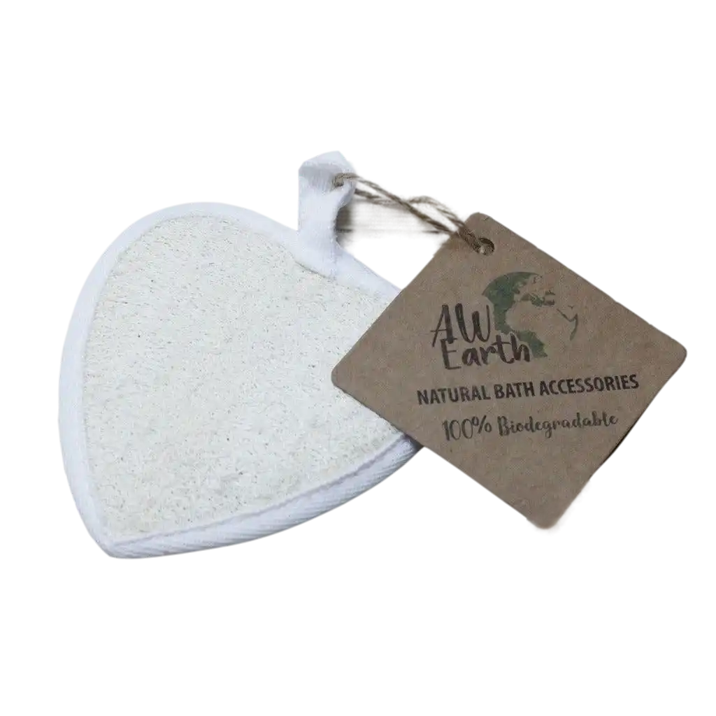 AW Earth Natural Loofah Biodegradable Exfoliating Body Scrubs - Plastic Free Health & Beauty > Personal Care > Cosmetics > Bath & Body > Bath Sponges & Loofahs > Eco-Friendly Body Scrubs & Sponges > Natural Loofah Biodegradable Exfoliating Body Scrubs > Plastic Free Body Scrubs emmy-jane-boutique.myshopify.com