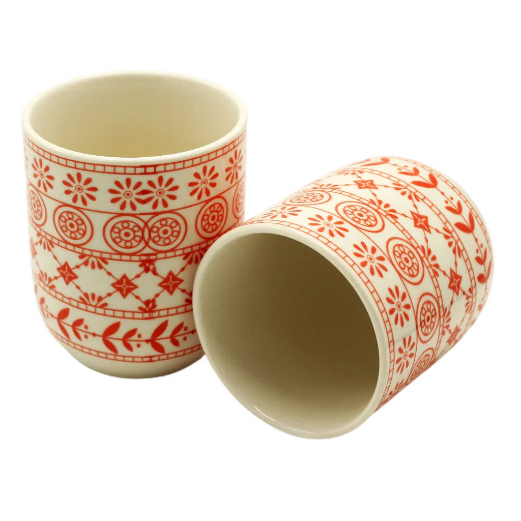 Emmy Jane Herbal Tea Cups - Set of 6 Ceramic Cups - 5 Designs Home & Garden > Kitchen & Dining > Tableware > Drinkware > Mugs > Coffee & Tea Cups > Herbal Tea Cups emmy-jane-boutique.myshopify.com