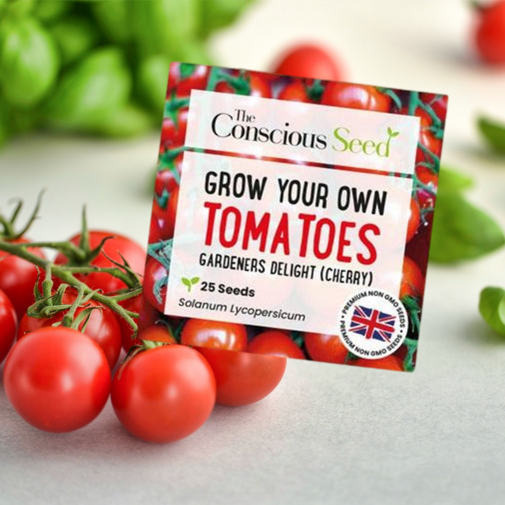 Emmy Jane Boutique I Love You From My Head Tomatoes - Eco Kraft Greeting Card