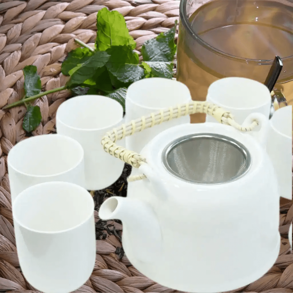 Emmy Jane Herbal Teapot Set with Cups - Ceramic - 6 Designs - Great House Warming Gift Home & Garden > Kitchen & Dining > Tableware > Coffee & Tea Sets > Herbal Teapot Sets emmy-jane-boutique.myshopify.com