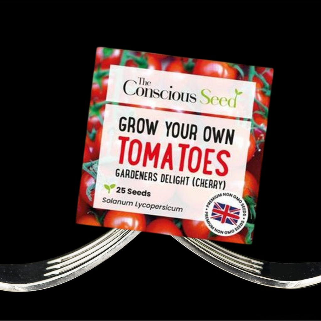 Emmy Jane Boutique I Love You From My Head Tomatoes - Eco Kraft Greeting Card