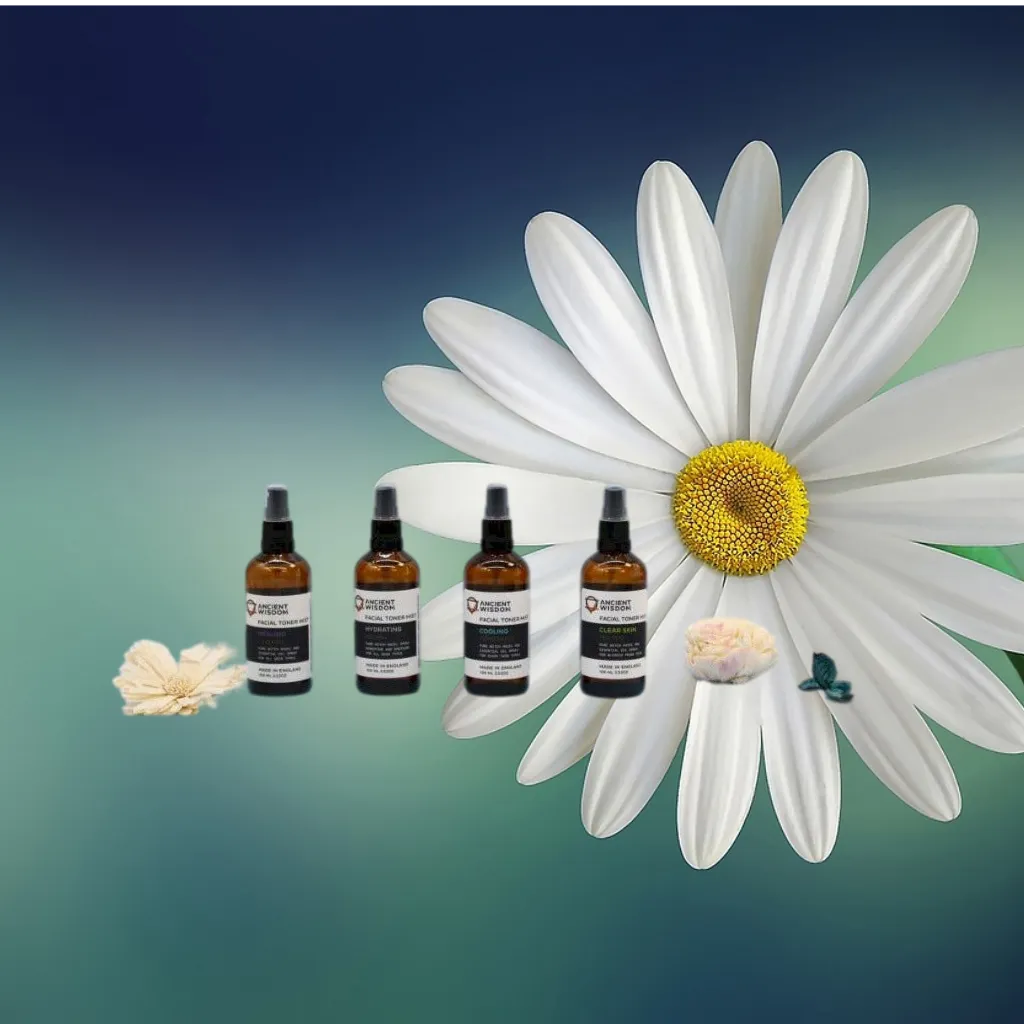 Ancient Wisdom Ancient Wisdom - Natural Facial Toner Mist with Essential Oils - Vegan Friendly Health & Beauty > Personal Care > Cosmetics > Skincare > Toners & Astringents > Vegan Toners > Natural Facial Toner Mist with Essential Oils emmy-jane-boutique.myshopify.com