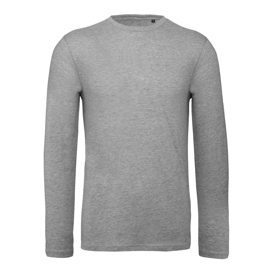 organic cotton long sleeve shirt for workwear