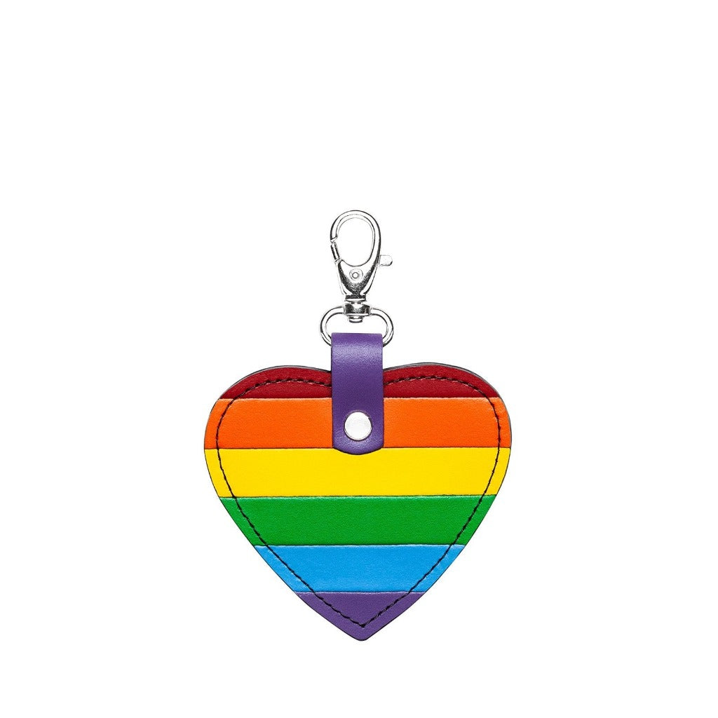 Pride Leather Heart Charm-0