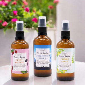 Emmy Jane - Ancient Wisdom - Room Sprays - Home Fresh - 6 Scents Inspired By Nature. A unique selection of Home Fresh Room Sprays, brimming with the finest scents inspired by nature. Home Fresh Room Sprays, are designed to bring a touch of nature's finest scents into every home. Ancient Wisdom Room Sprays are crafted with the highest quality ingredients.