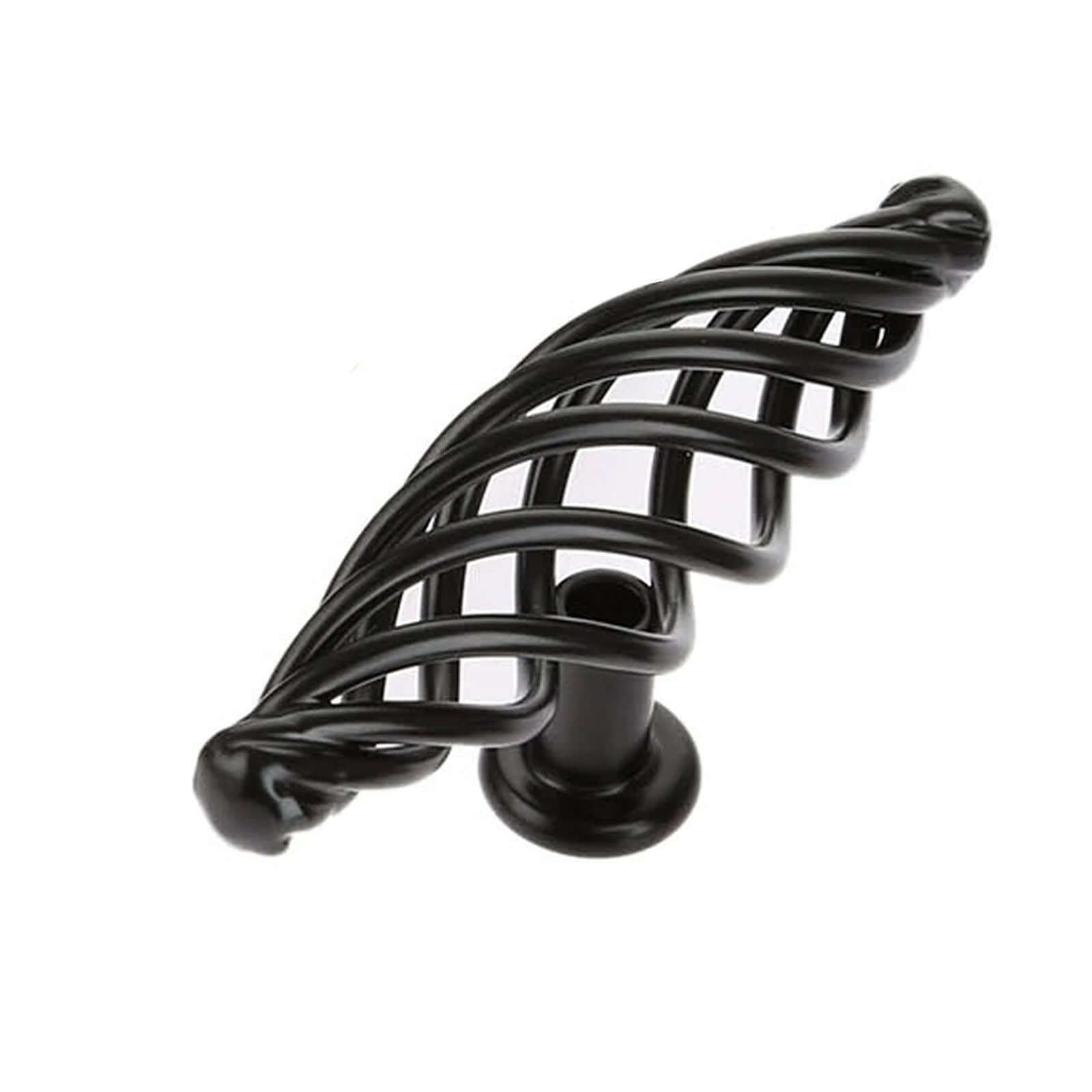 Birdcage Furniture Handles pulls Classic black ~2416-1