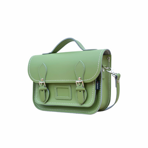Handmade Leather Midi Collection Gift Set - Sage - Green-2
