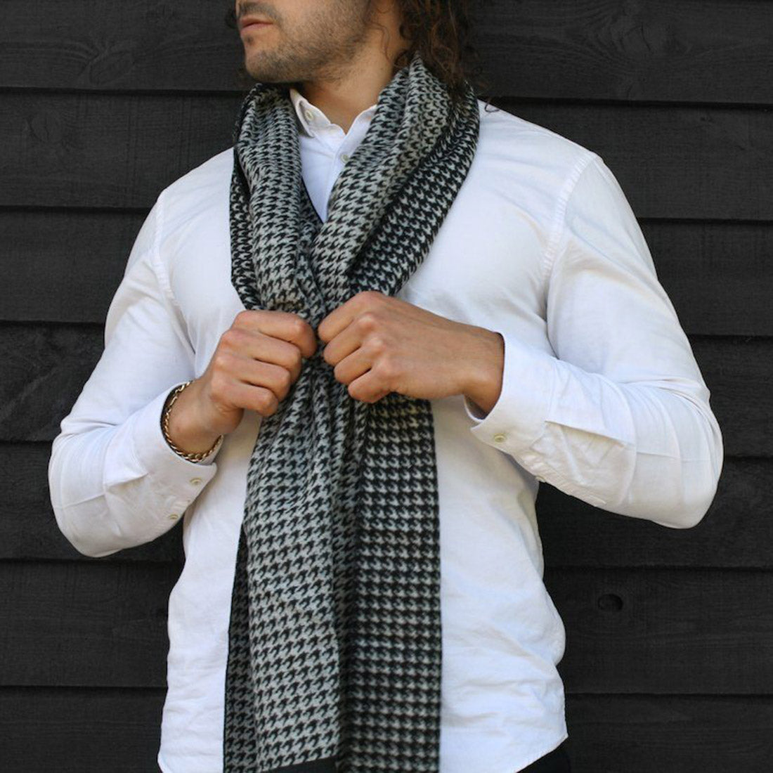 Houndstooth Scarf