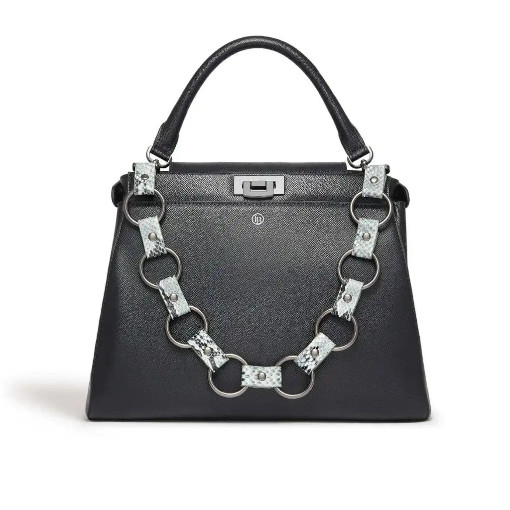 LaBante London Elm Vegan Shoulder Bag in Black Apparel & Accessories > Handbags, Wallets & Cases > Handbags > Handmade Leather Shoulder Bags emmy-jane-boutique.myshopify.com