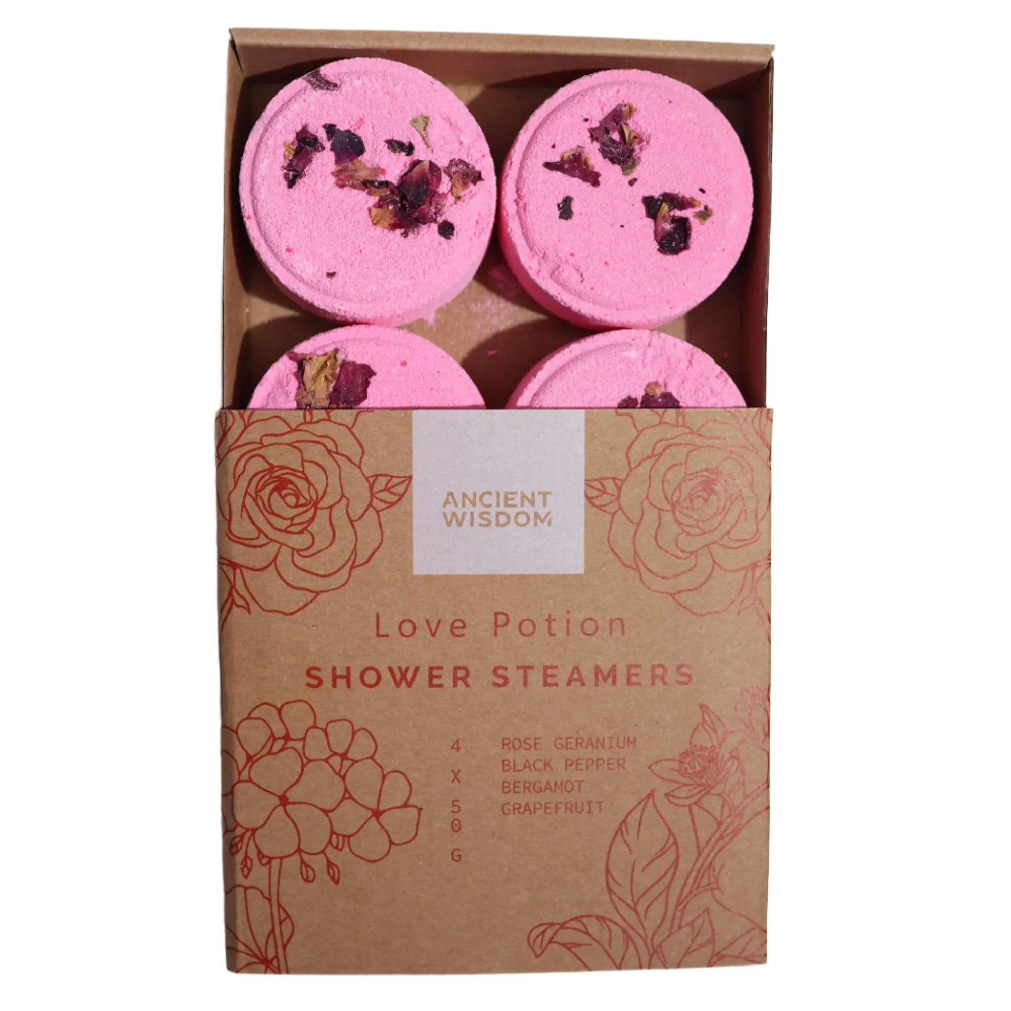 Ancient Wisdom Shower Steamers Natural Zen Wellness Gift Set - Vegan-Friendly Health & Beauty > Personal Care > Cosmetics > Bath & Body > Bath Additives> Shower Steamers emmy-jane-boutique.myshopify.com