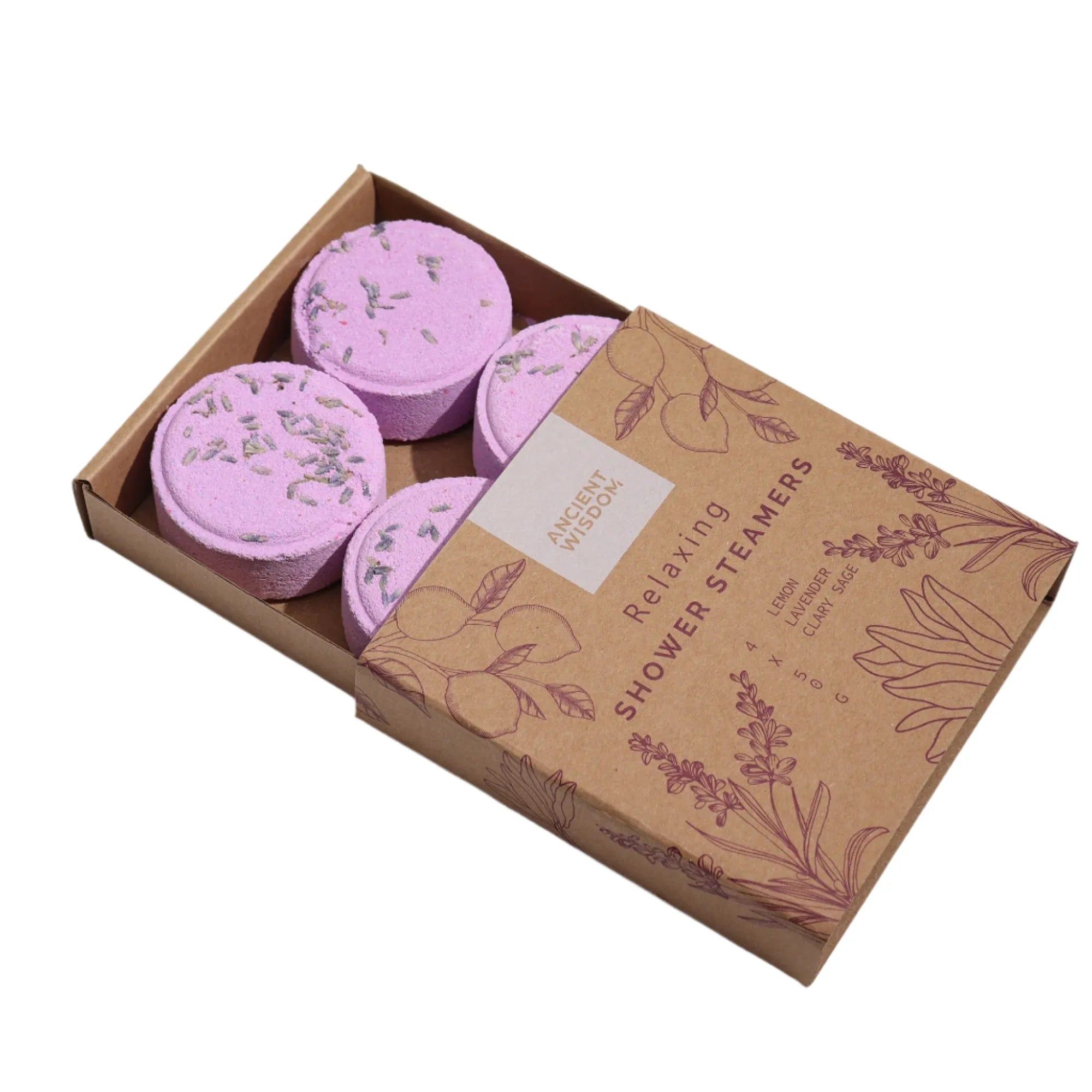Ancient Wisdom Shower Steamers Natural Zen Wellness Gift Set - Vegan-Friendly Health & Beauty > Personal Care > Cosmetics > Bath & Body > Bath Additives> Shower Steamers emmy-jane-boutique.myshopify.com