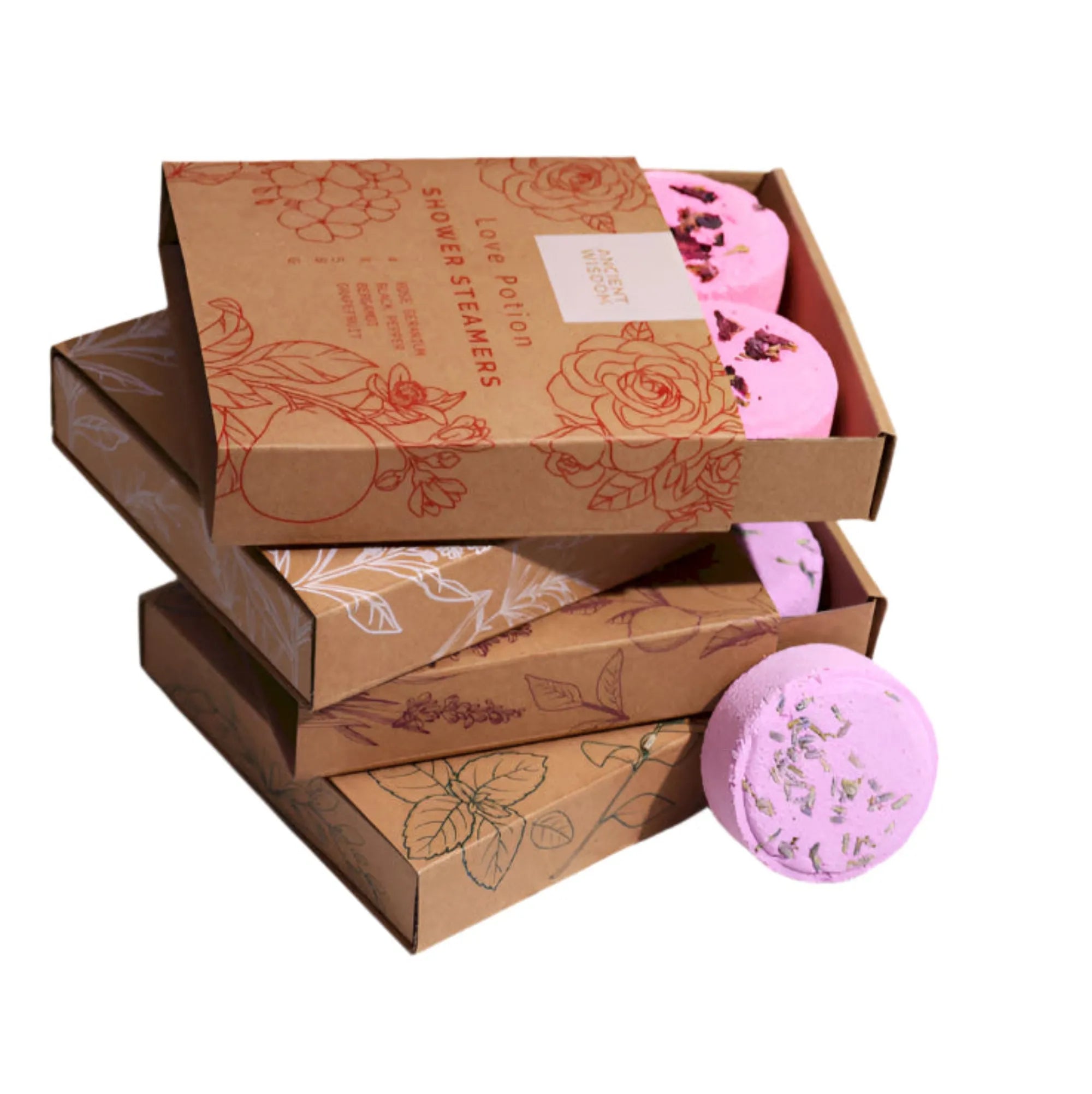 Ancient Wisdom Shower Steamers Natural Zen Wellness Gift Set - Vegan-Friendly Health & Beauty > Personal Care > Cosmetics > Bath & Body > Bath Additives> Shower Steamers emmy-jane-boutique.myshopify.com
