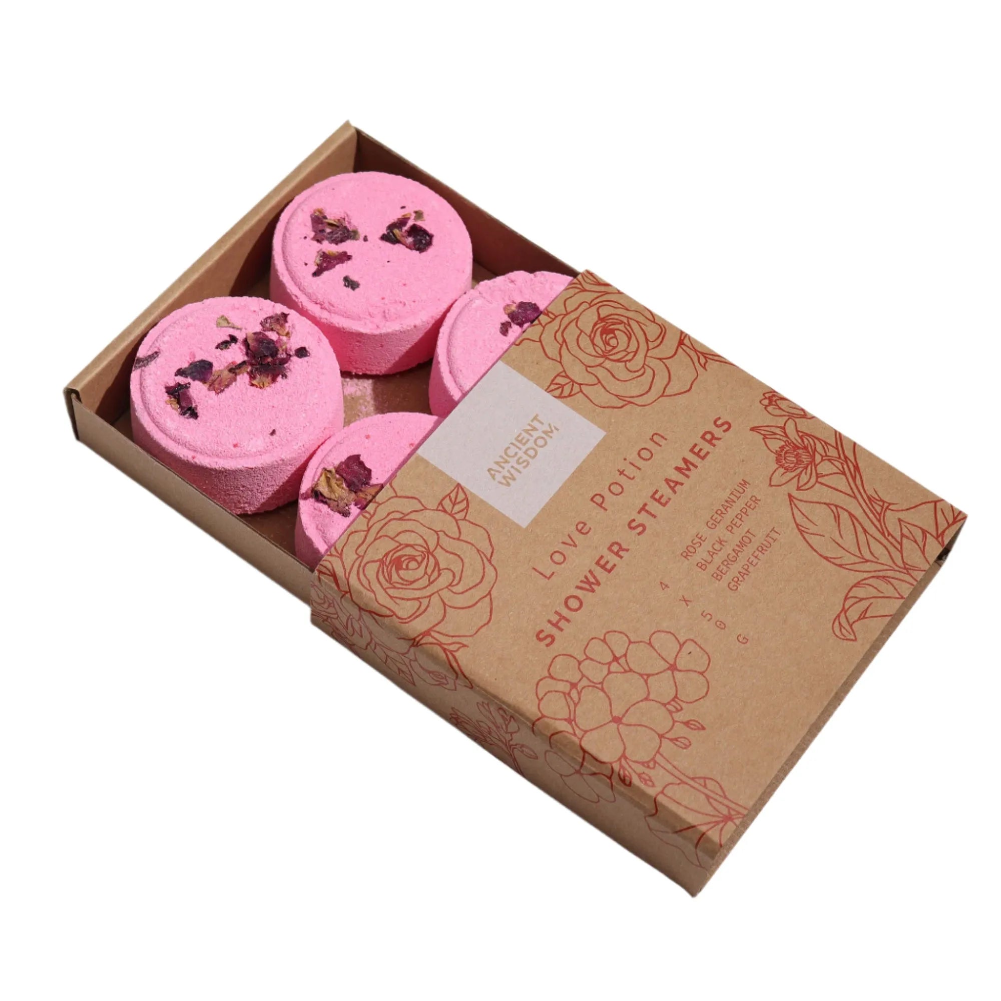 Ancient Wisdom Shower Steamers Natural Zen Wellness Gift Set - Vegan-Friendly Health & Beauty > Personal Care > Cosmetics > Bath & Body > Bath Additives> Shower Steamers emmy-jane-boutique.myshopify.com