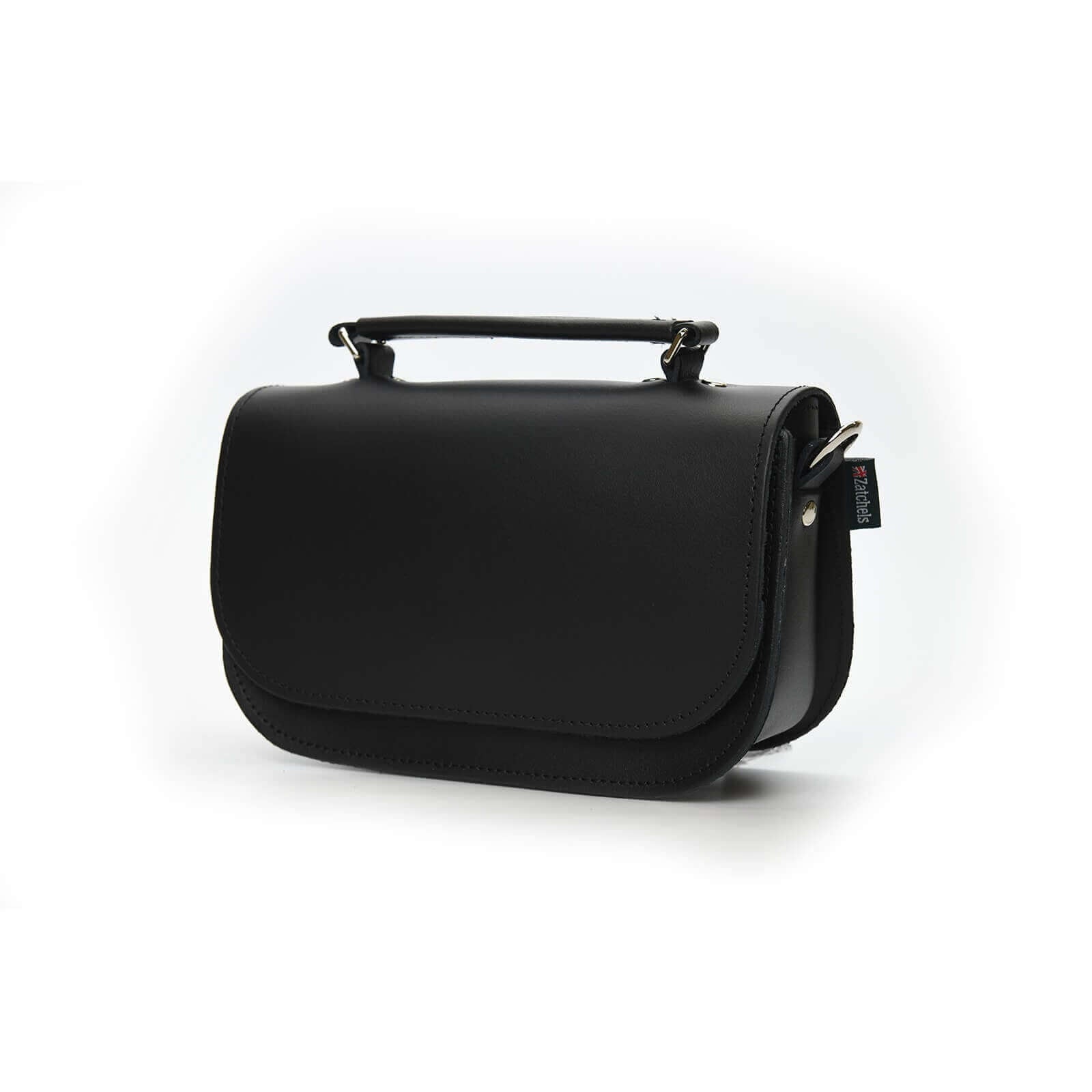 Aura Handmade Leather Bag - Black-1