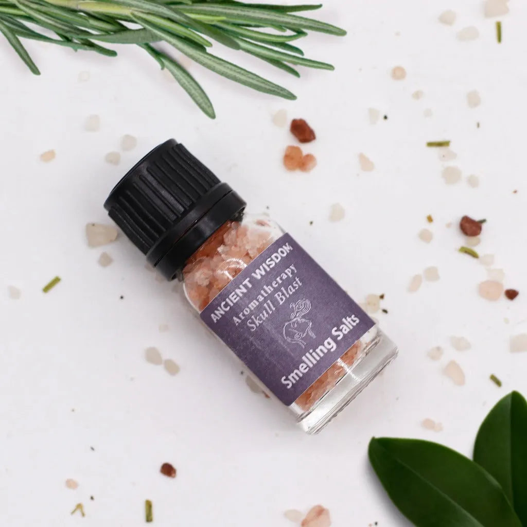 Ancient Wisdom Aromatherapy Smelling Salts - Essential oils & Himalayan Salt Health & Beauty > Health Care > Alternative Remedies > Essential Oil Blends >Aromatherapy Smelling Salts emmy-jane-boutique.myshopify.com