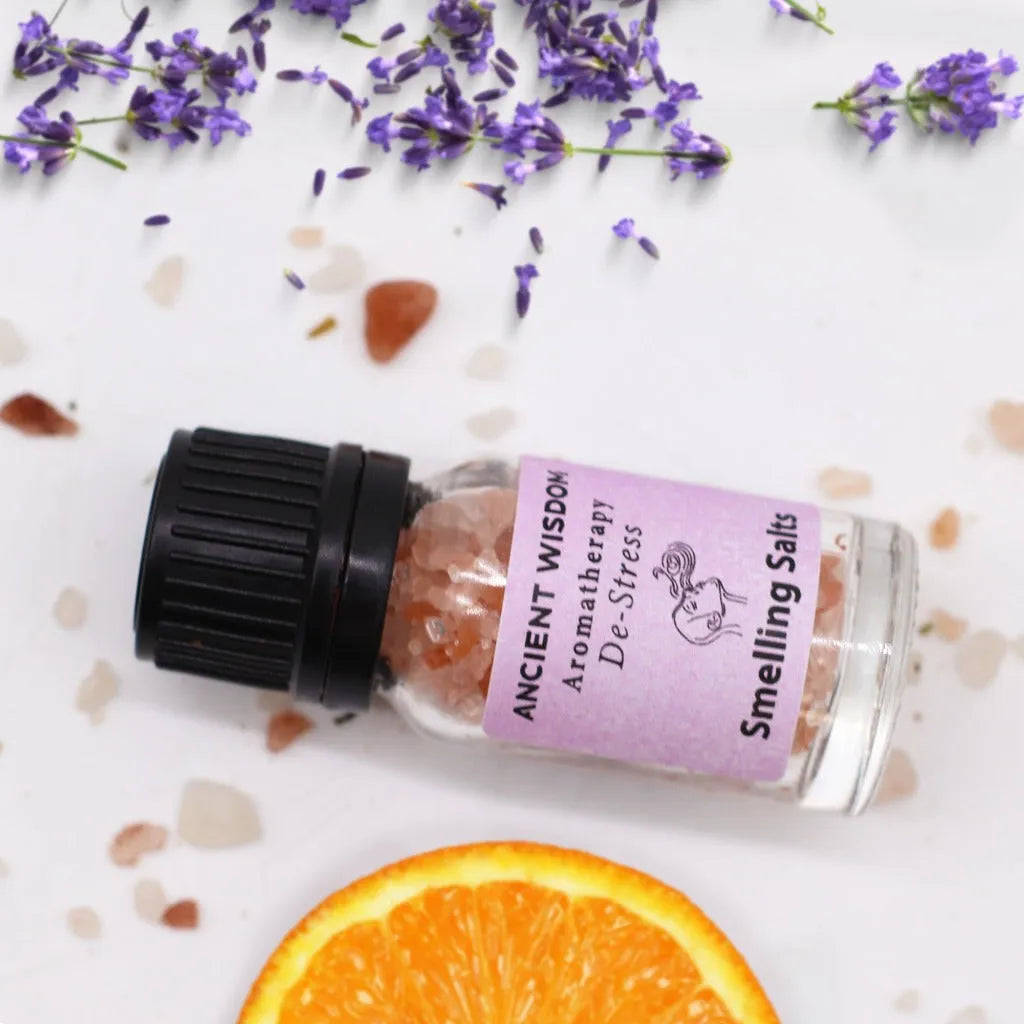 Ancient Wisdom Aromatherapy Smelling Salts - Essential oils & Himalayan Salt Health & Beauty > Health Care > Alternative Remedies > Essential Oil Blends >Aromatherapy Smelling Salts emmy-jane-boutique.myshopify.com
